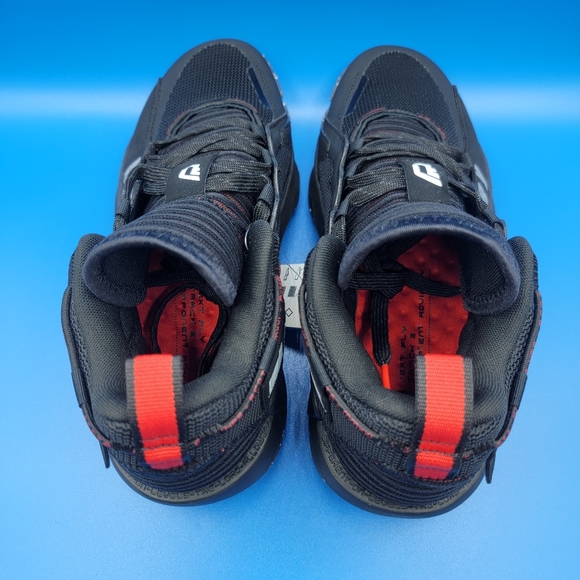 Adidas Dame 7 Extply GCA Core Black White-Vivid Red Mens Shoes Size 8 GV9872 New - Picture 10 of 12